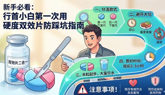 新手小白第一次用印度双效片该主意什么？